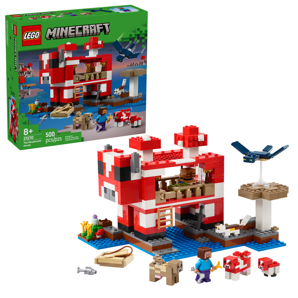21270 The Mooshroom House – Bricks & Minifigs Issaquah