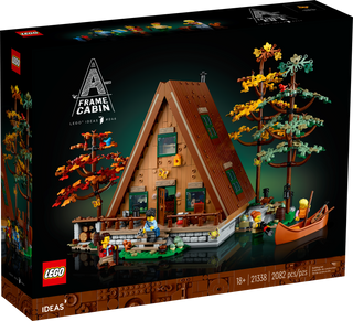 21338 A-Frame Cabin LEGO Set