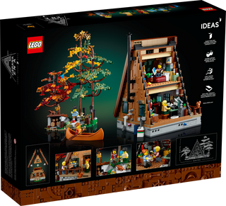 21338 A-Frame Cabin LEGO Set