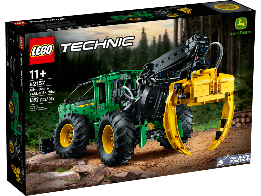 りえページ！！ 42157 John Deere 948L-II Skidder – Bricks & Minifigs Issaquah