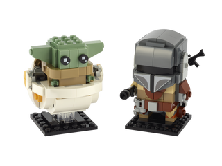 75317 Brickheadz Mandalorian & The Child