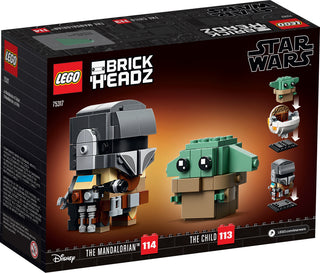 75317 Brickheadz Mandalorian & The Child