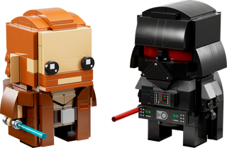 40547 Obi-Wan Kenobi™ & Darth Vader™ Brickheadz