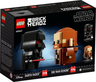 40547 Obi-Wan Kenobi™ & Darth Vader™ Brickheadz