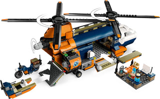 60437 Jungle Explorer Helicopter at Base Camp