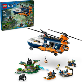 60437 Jungle Explorer Helicopter at Base Camp