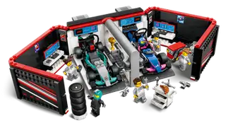 60444 F1® Garage & Mercedes-AMG & Alpine Cars