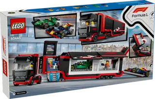 60445 F1® Truck with RB20 & AMR24 F1® Cars